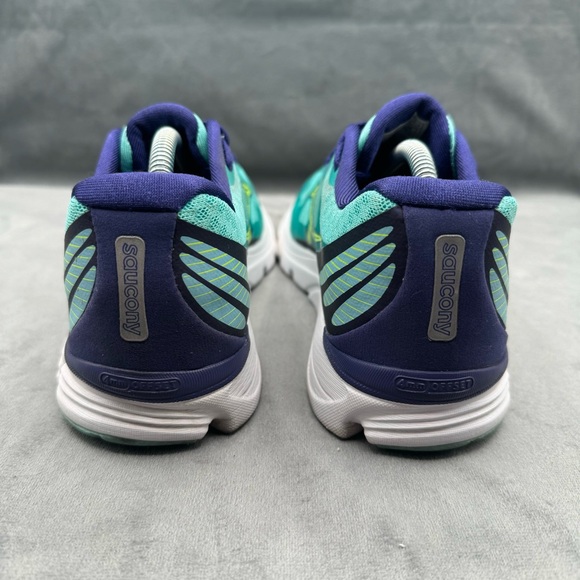 Saucony Women's Kinvara 6 Running Shoe Blue Green Size 7.5 - Picture 6 of 13